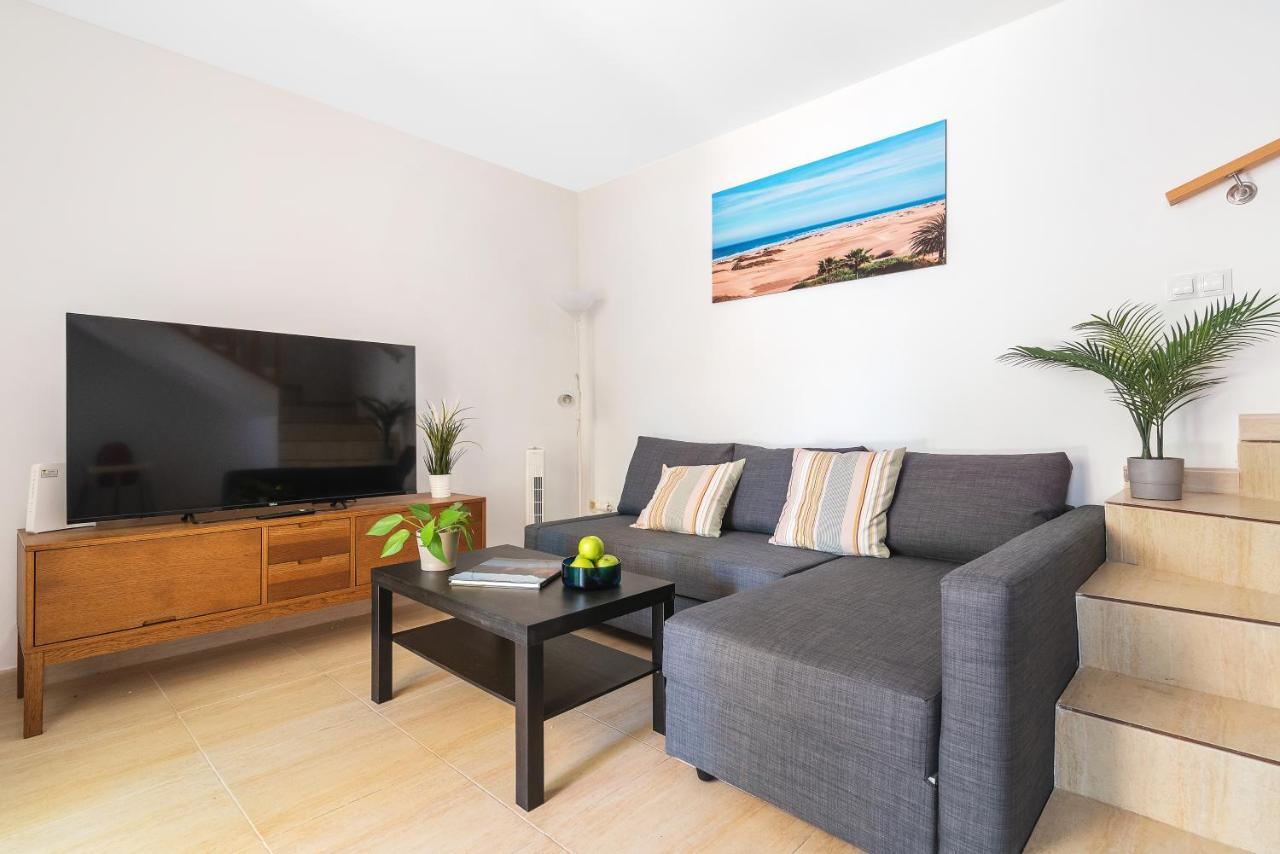 Home2Book Charming & Relaxing Duplex, Pool&Terrace Maspalomas  Eksteriør bilde