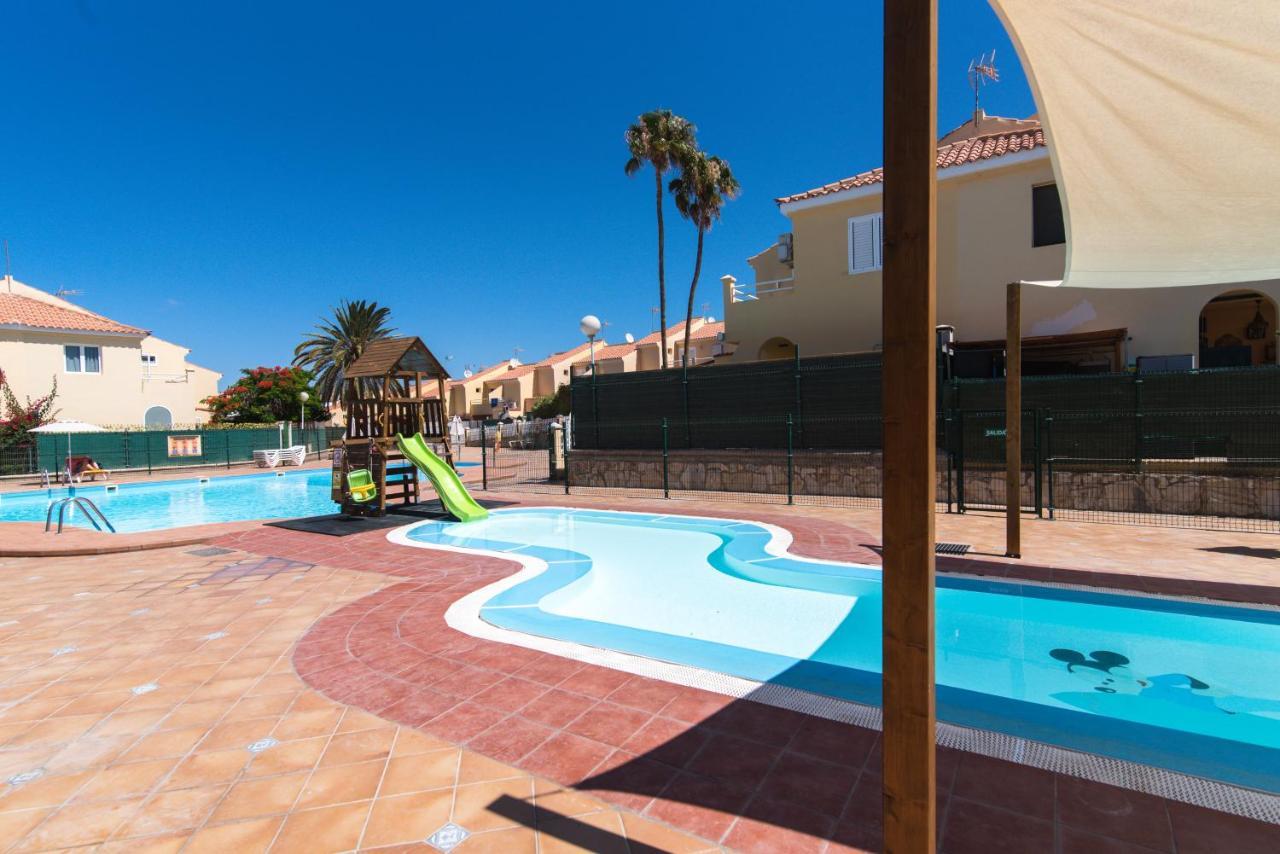Home2Book Charming & Relaxing Duplex, Pool&Terrace Maspalomas  Eksteriør bilde